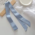 Fashion Polka Dots Narrow Soft Silk Scarf MK2BLW6W6NSI63