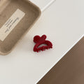 Simple Solid Color Hollow Mini Hair Claw 6W6HCP1286