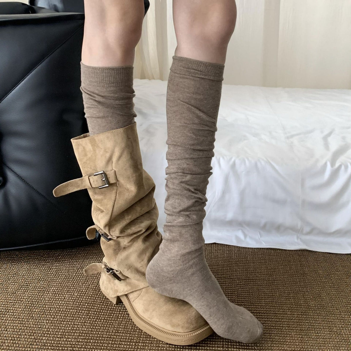 Slouchy Over Knee Socks - DippedShop Wholesale - #4835