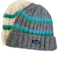 Trendy Color Contrast Striped Warm Beanie Hat 6W6HAT549