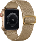 Minimalist Solid Color Nylon Weave Watch Band 6W6JWA111