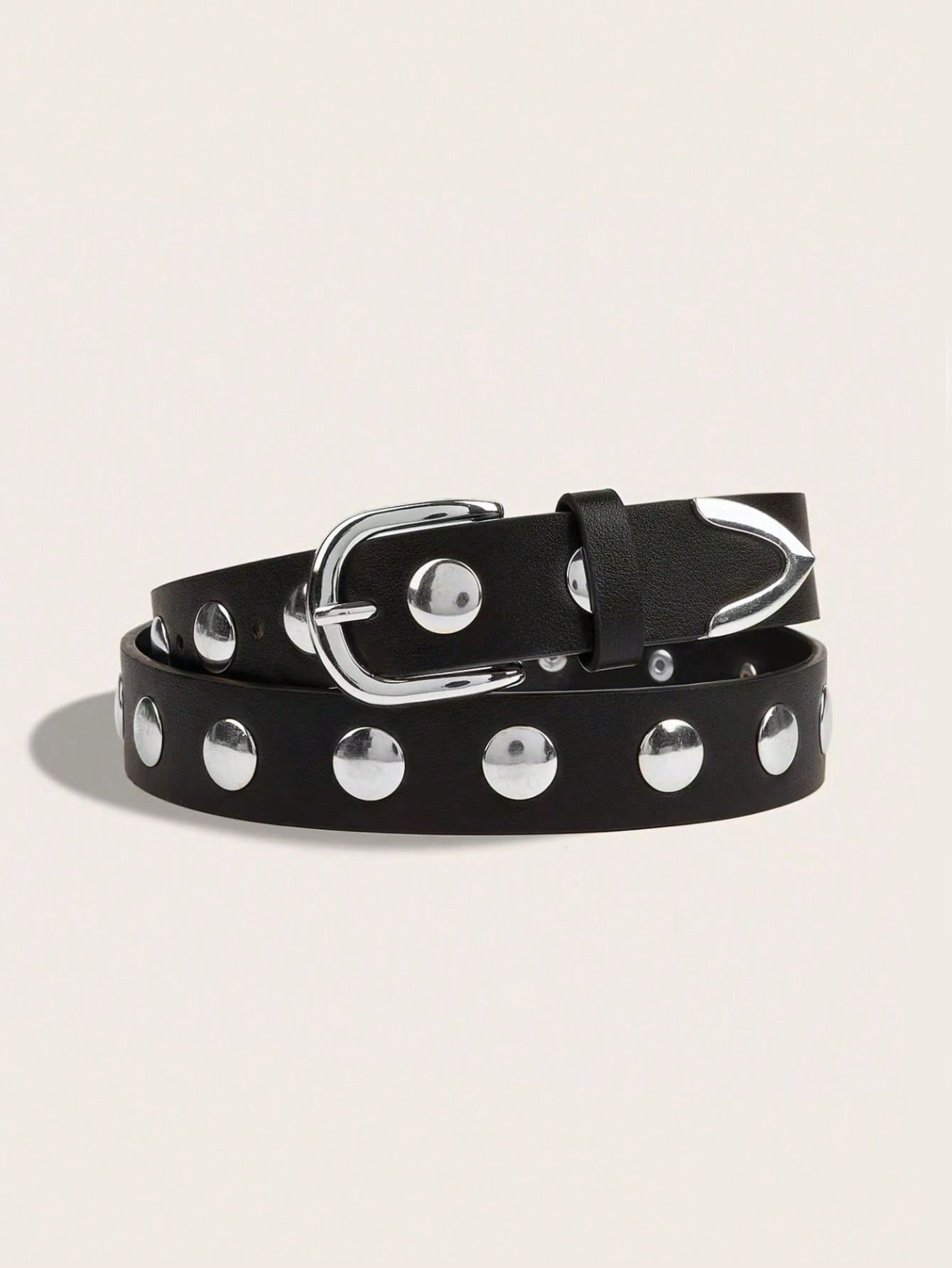 Trendy Punk Style Studded Leather Waist Belt MK2LEEP6W6JBT26