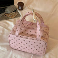 Cute Polka Dots Large Capacity Makeup Bag MK2BW6S10BOB98