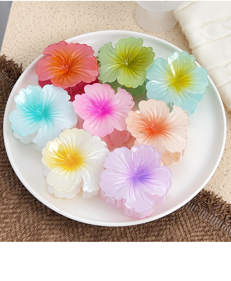 Fashion Flower Beach Mini Hair Claw 8AS6HCP284L