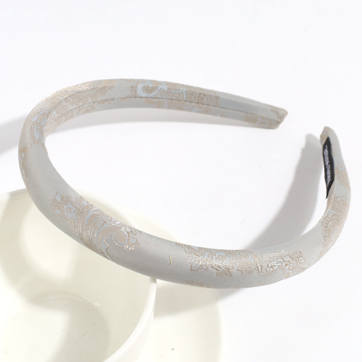 Satin Jacquard Hairband - DippedShop Wholesale - #9347