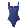 Split One Piece Swimsuit - DippedShop Wholesale - #7043