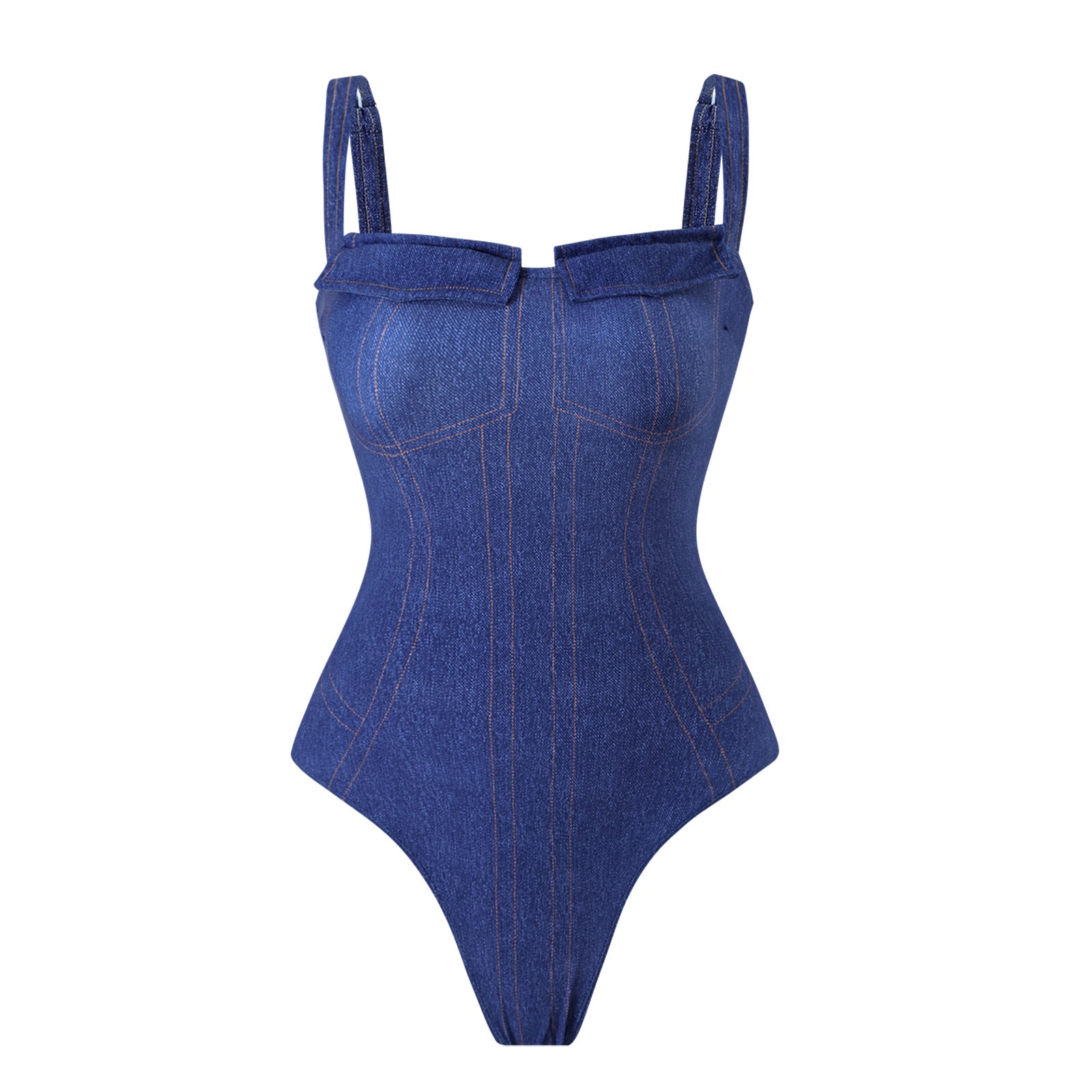 Split One Piece Swimsuit - DippedShop Wholesale - #7043
