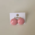 Enamel Square Stud Earrings - DippedShop Wholesale - #8867