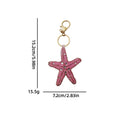 Stylish Handmade Beads Coconut Tree Pendant Keychain 6W10BBC808