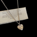 Vintage Heart Pendant Necklace - DippedShop Wholesale - #4115