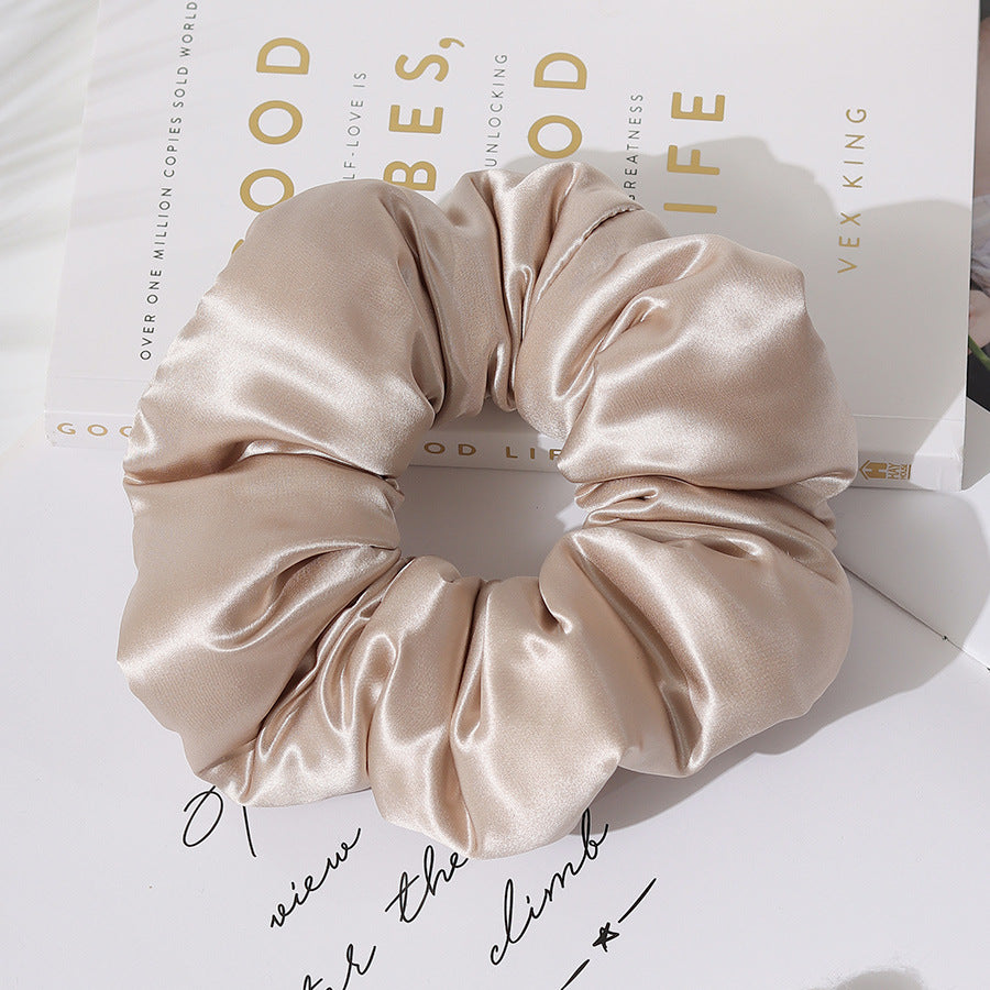 Minimalist Solid Color Puff Hair Scrunchies 6W6HSR331
