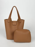 Trendy Soft PU Leather Bucket - DippedShop Wholesale - #7091