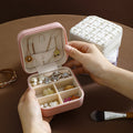 Portable Square Jewelry Box - DippedShop Wholesale - #2931