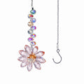 Crystal Floral Pendant Wind Chimes Suncatchers MK2CZAS6H7HLS56