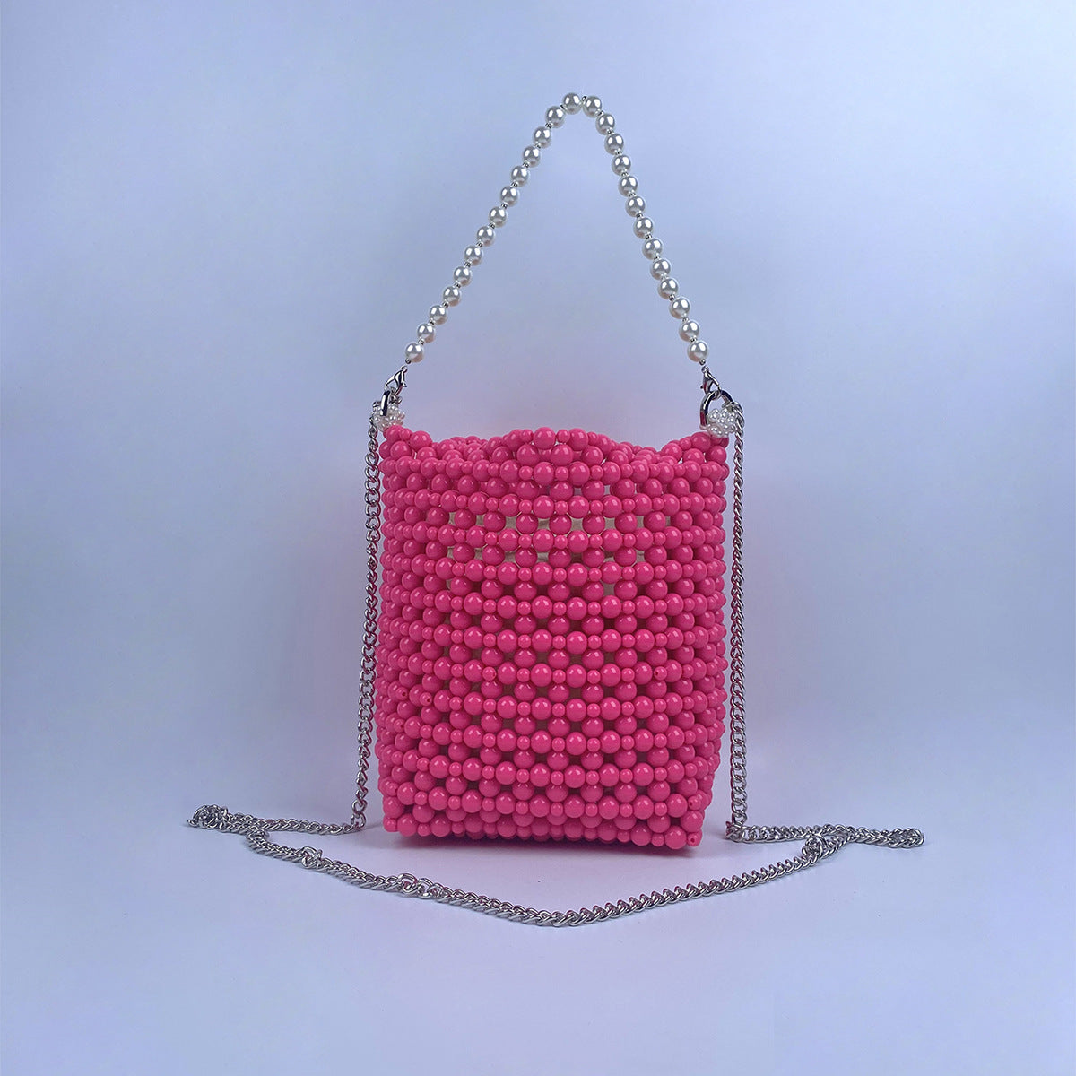 Handmade Pearl Beaded Handbag - DippedShop Wholesale - #1091