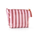 PVC Glossy Striped Waterproof Cosmetic Bag MK2BLW6C5CO09