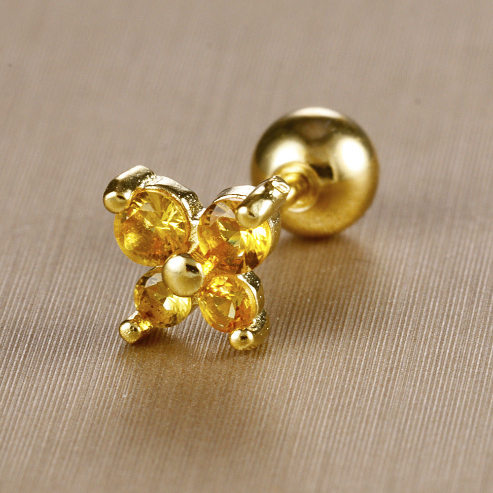 Trendy Gold Plated Butterfly P - DippedShop Wholesale - #9635