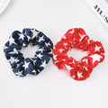 Stylish American Flag Handmade Hair Tie 8BK6HSR17T