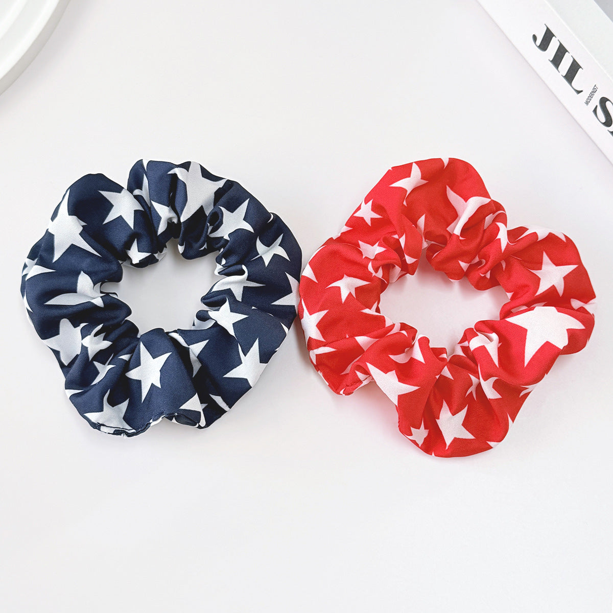 Stylish American Flag Handmade Hair Tie 8BK6HSR17T