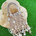 Fashion Hollow Out Shell Hand-Woven Handbag 8BW6BBG412