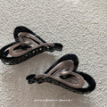 Hollow Heart Hair Claw - DippedShop Wholesale - #3363