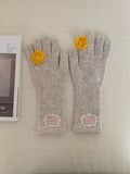 3D Flower Knit Gloves - DippedShop Wholesale - #0179