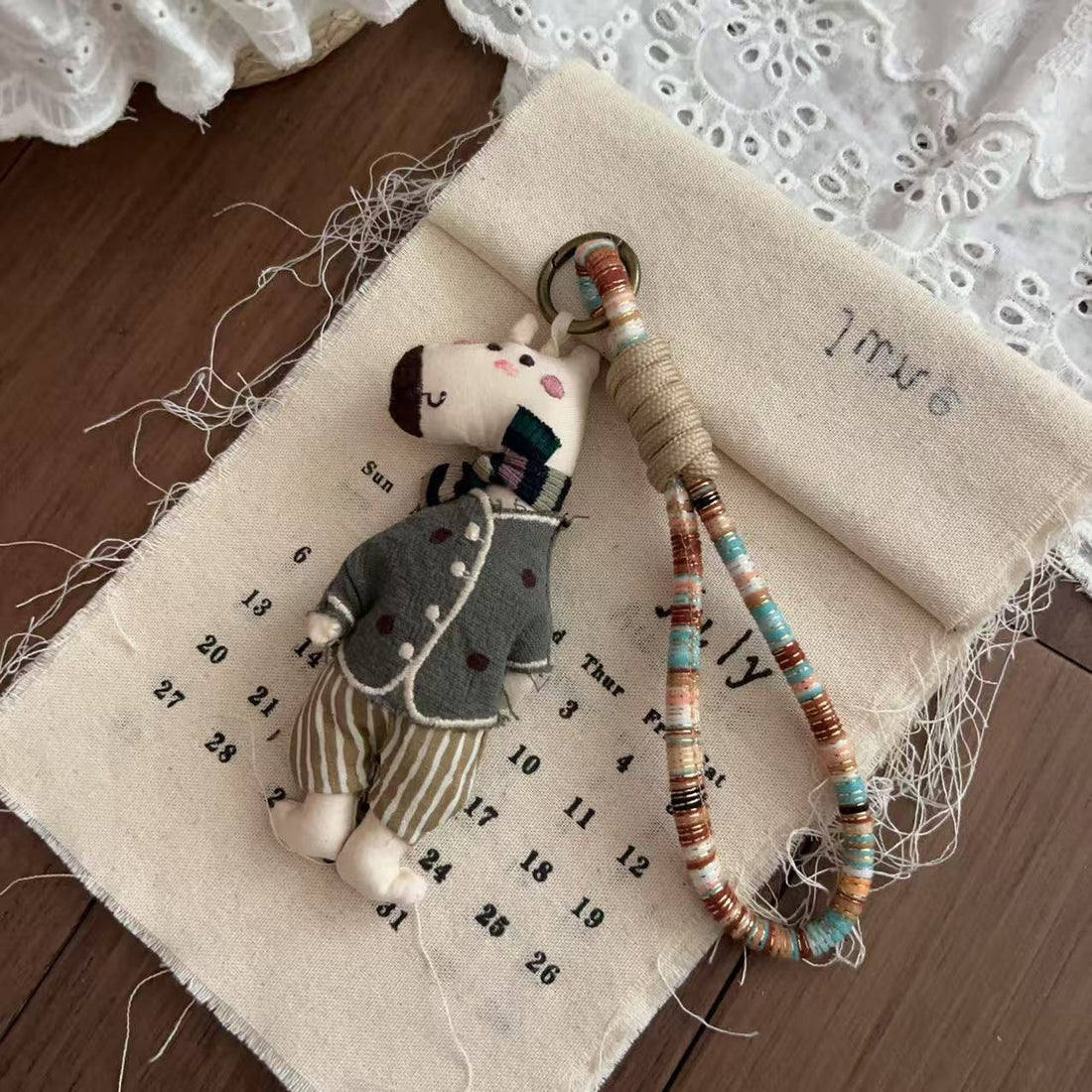 Giraffe Keychain Bag Charm - DippedShop Wholesale - #5331