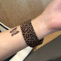 Vintage Leopard Pattern Magnetic Watch Band 6W6JWA108