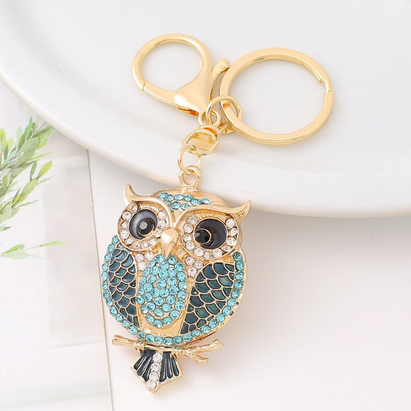 Owl Pendant Bag Charm - DippedShop Wholesale - #5043