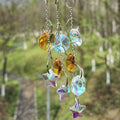 Star Moon Suncatcher Chain - DippedShop Wholesale - #3075