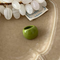 Trendy Dopamine Style Solid Color Chunky Ring 8ZA6JRG119T