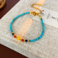Boho Style Colorful Irregular Beaded Bracelet 6W6JBR720