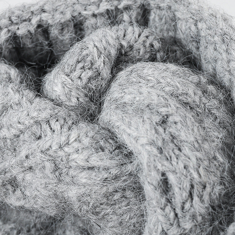 Cable Knit Beanie Hat - DippedShop Wholesale - #7795
