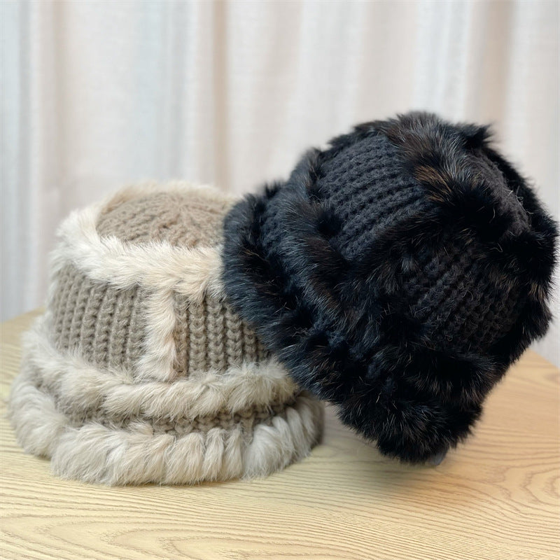 Knit Bucket Hat - DippedShop Wholesale - #3843