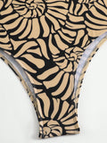 Floral One Piece Swimsuit Set - DippedShop Wholesale - #2755