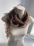 Elegant Mesh Polka Dots Lace Silk Scarf MK2BLW6W6NSI82