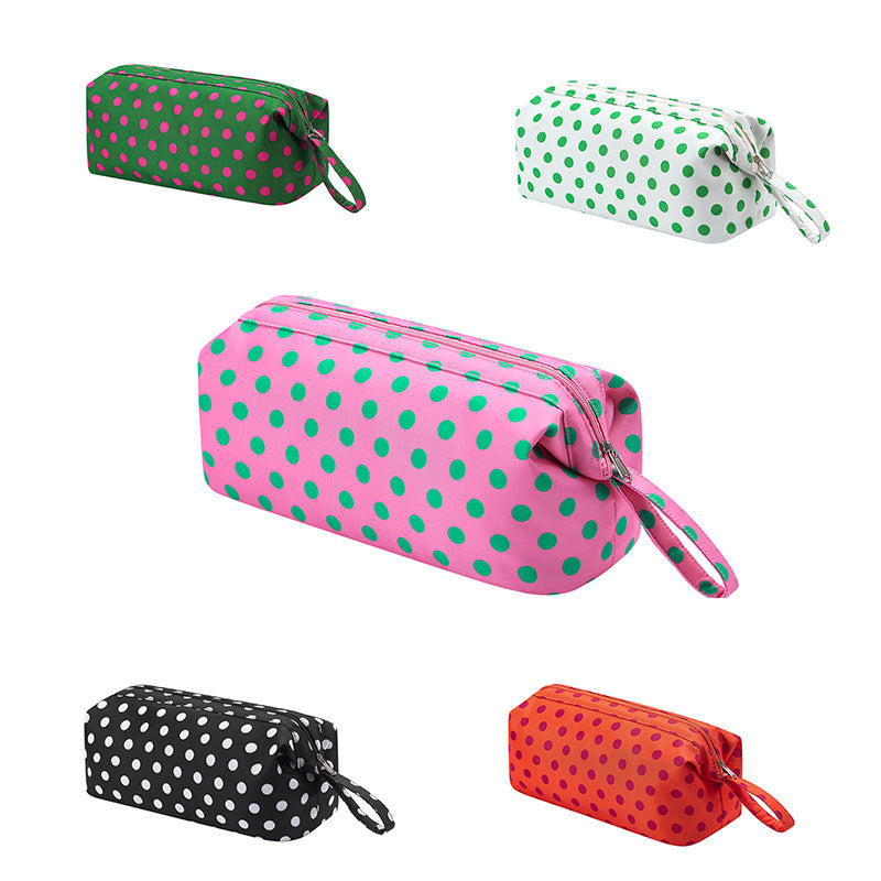 Polka Dot Cosmetic Bag - DippedShop Wholesale - #5059