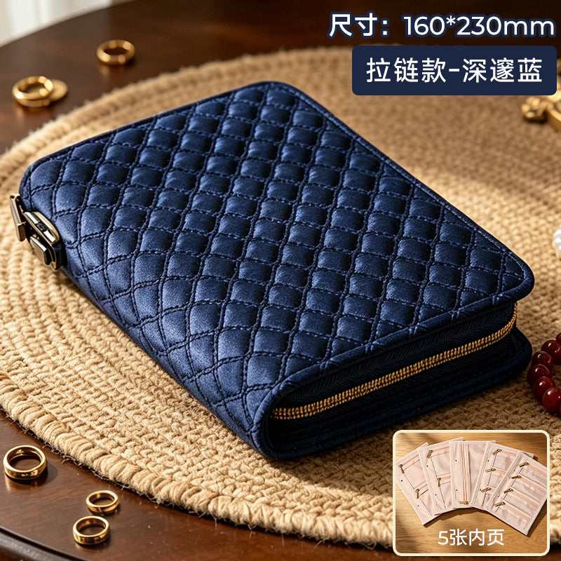 Trendy Butterfly Pattern Jewelry Organizer Bag 8CW6BOB360