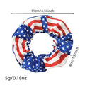 Stylish American Flag Handmade Hair Tie 8BK6HSR17T