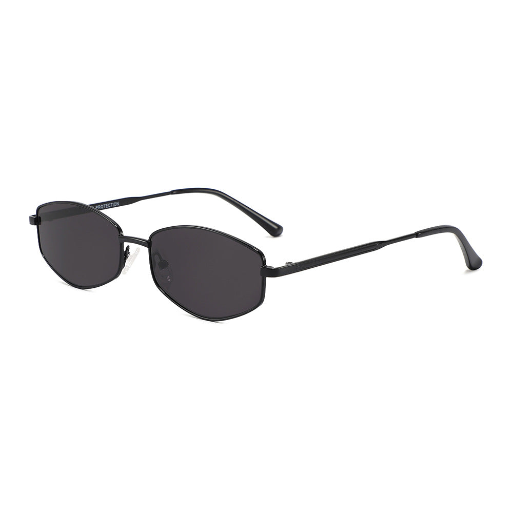 Geometric Metal Frame Sunglasses - DippedShop Wholesale - #9811