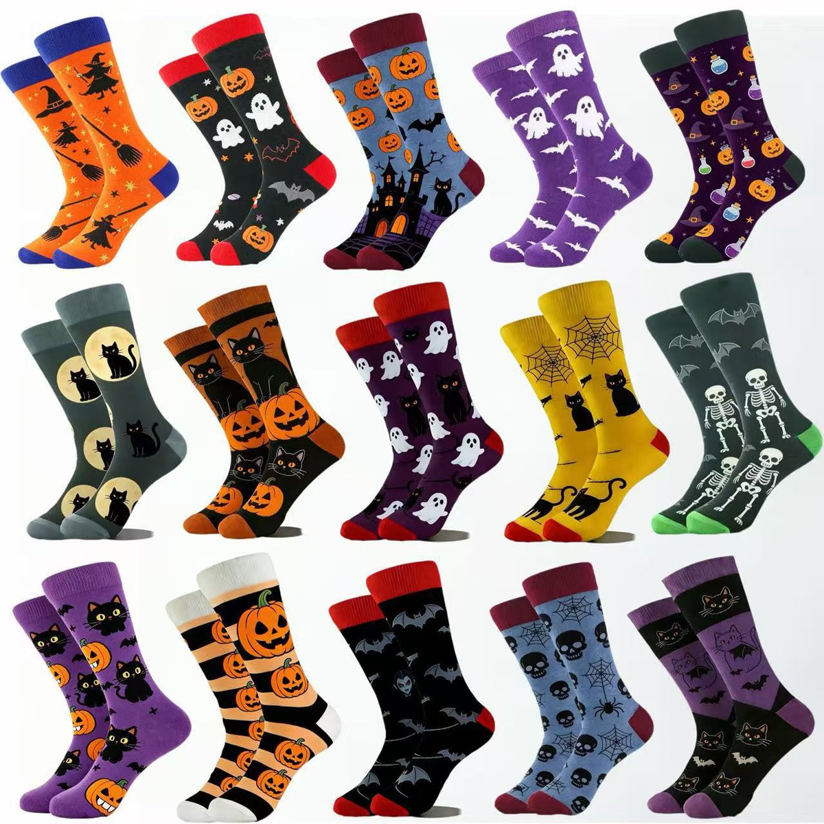 Halloween Casual Socks - DippedShop Wholesale - #7539