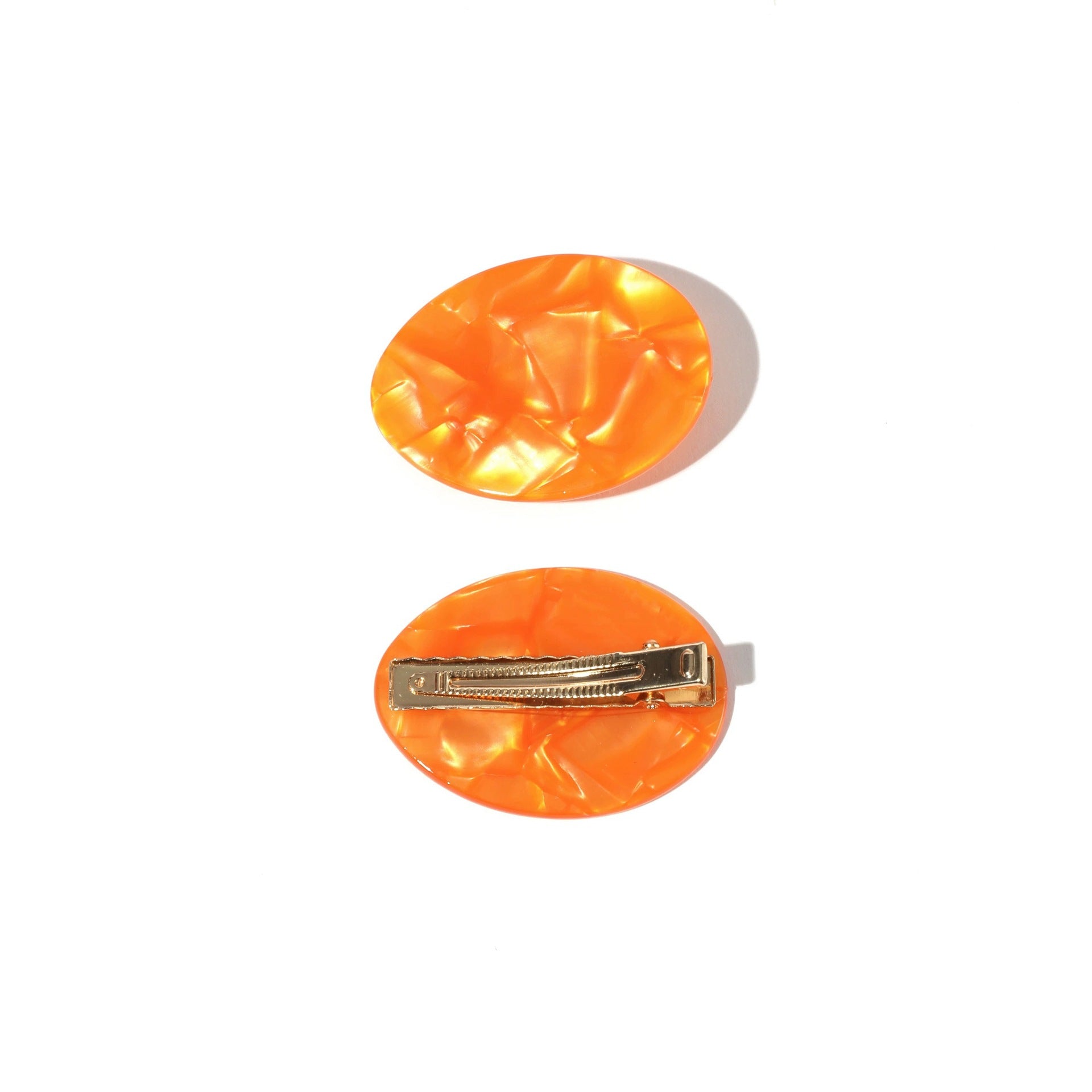 Cute Oval Duck Bill Acetate Hiar Clip 8AS6HCP259T