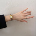 Leather Roman Numeral Watch - DippedShop Wholesale - #7299
