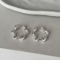 Chunky Hollow Geometric Hoop Earrings - DippedShop Wholesale - #6627
