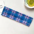 Retro Plaid Elastic Headband - DippedShop Wholesale - #8099