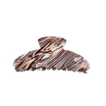 Marble Striped Hair Claw - DippedShop Wholesale - #6339