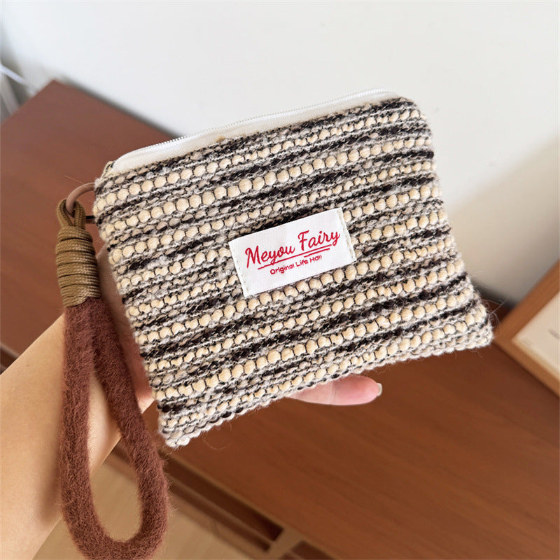 Minimalist Color Block Large Capacity Cosmetic Bag 6C5CO274