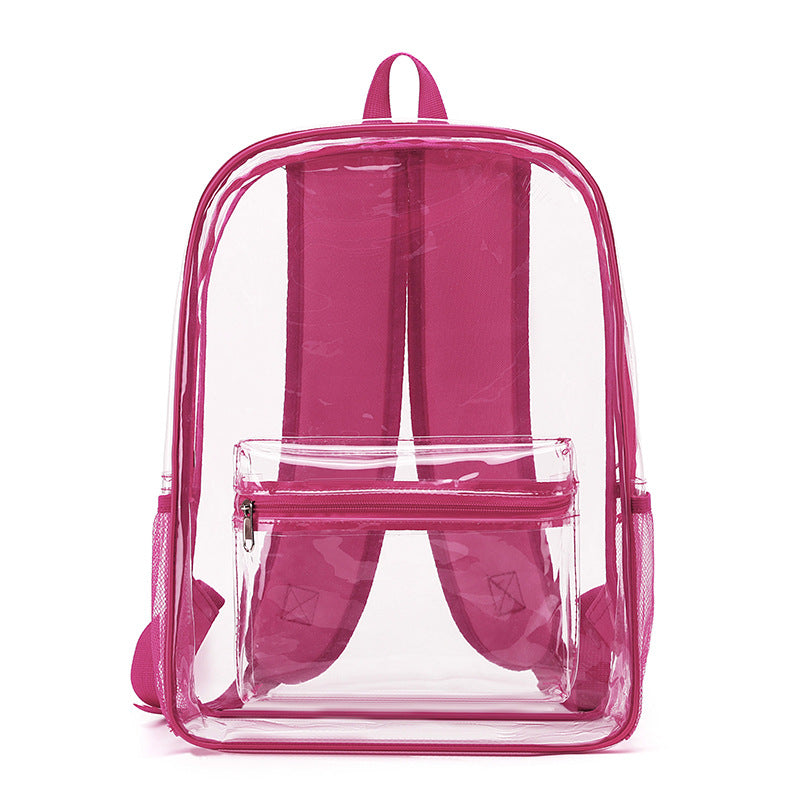 Minimalist Transparents PVC Waterproof Backpack 6S10BBG1477