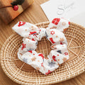 Polka Dot Plaid Hair Scrunchie - DippedShop Wholesale - #6387