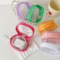 Clear PVC Coin Pouch - DippedShop Wholesale - #4467